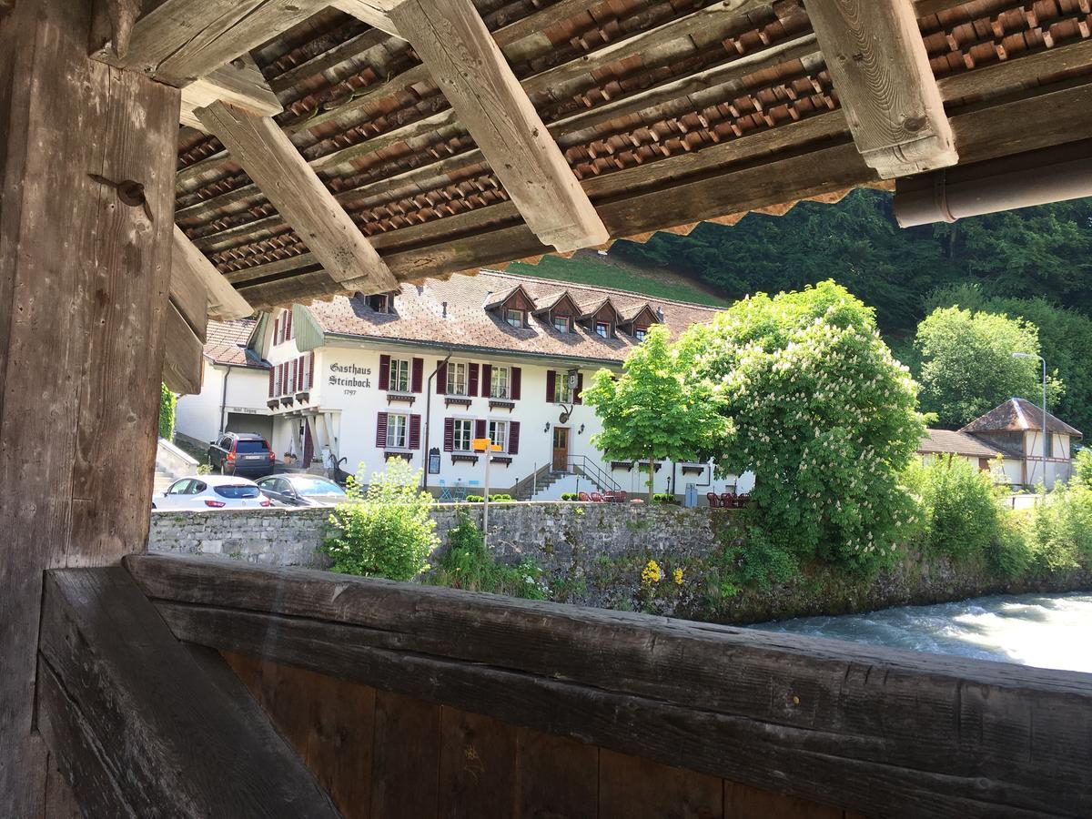 Historic Hotel Steinbock Wilderswil Exterior photo