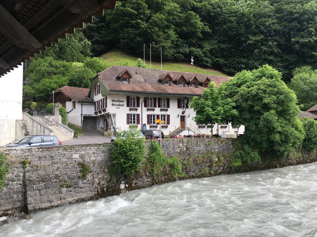 Historic Hotel Steinbock Wilderswil Exterior photo